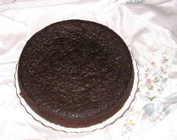 Black cake ( 8" size)