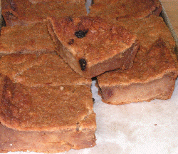 Wheat Bread Pudding( whole- 18 pieces)